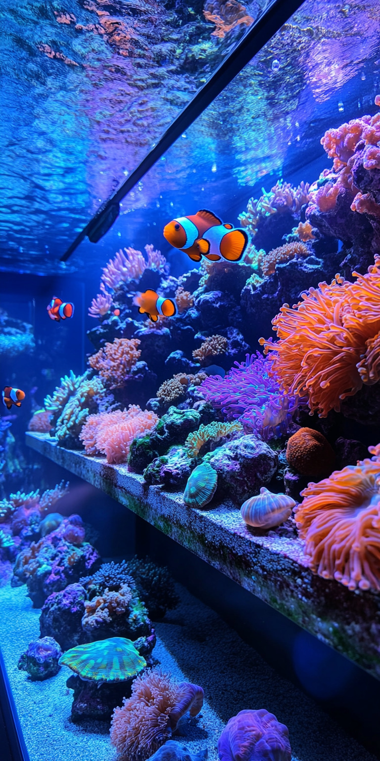 Fond d'écran poisson clown pour mobile 2