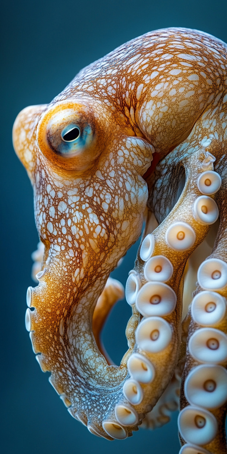 Fond d'écran poulpe pour mobile 7