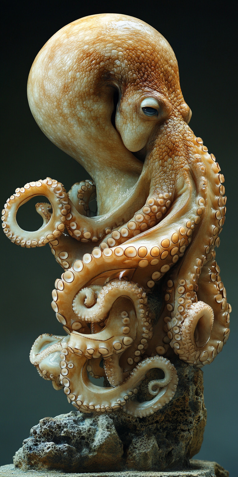 Fond d'écran poulpe pour mobile 8