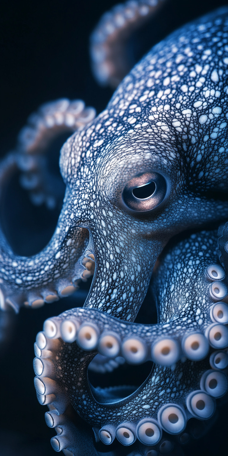 Fond d'écran poulpe pour mobile 9
