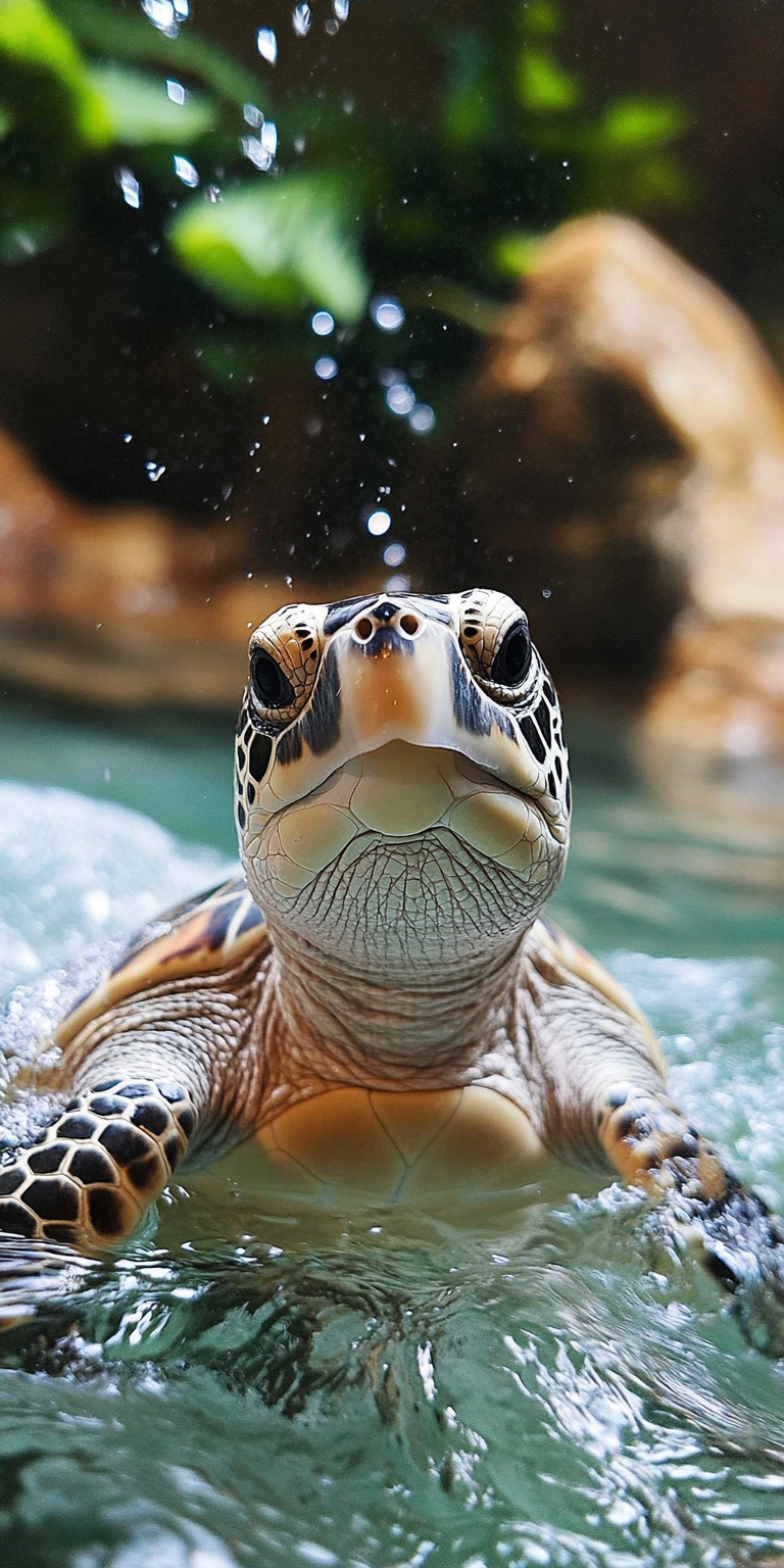 Fond d'écran tortue pour mobile 15