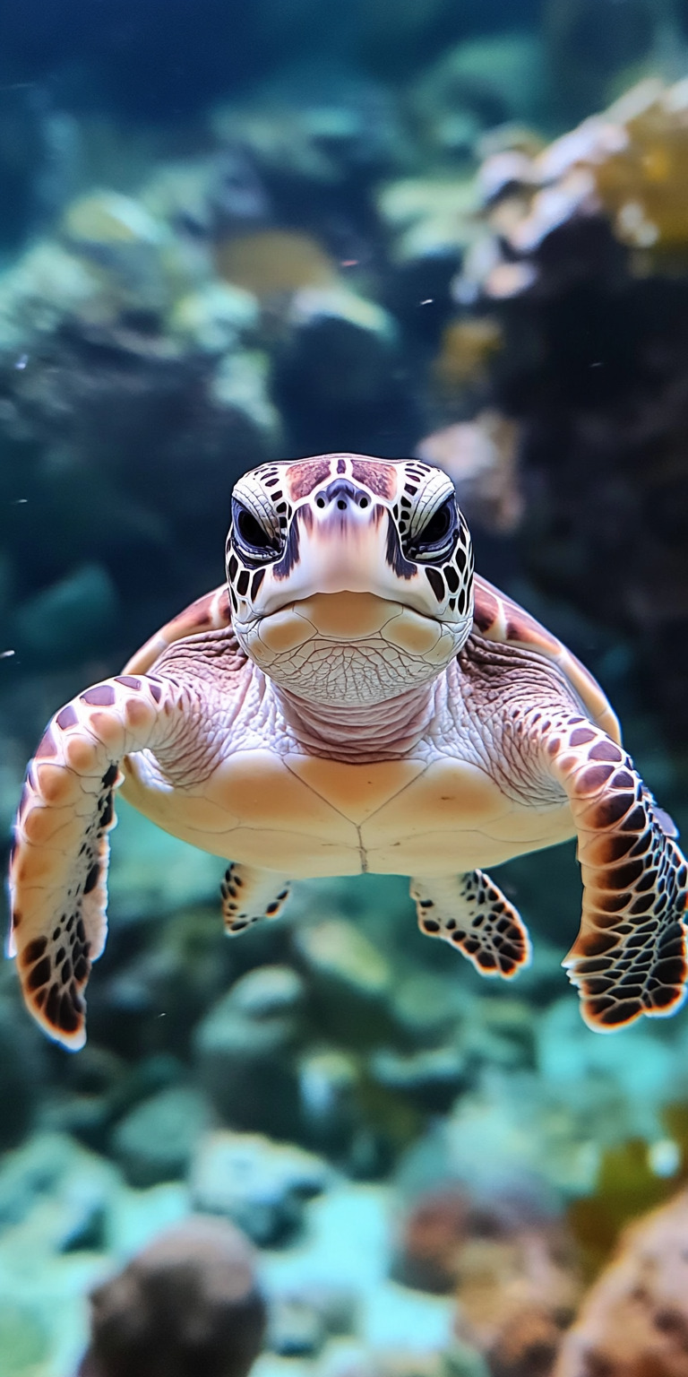 Fond d'écran tortue pour mobile 3