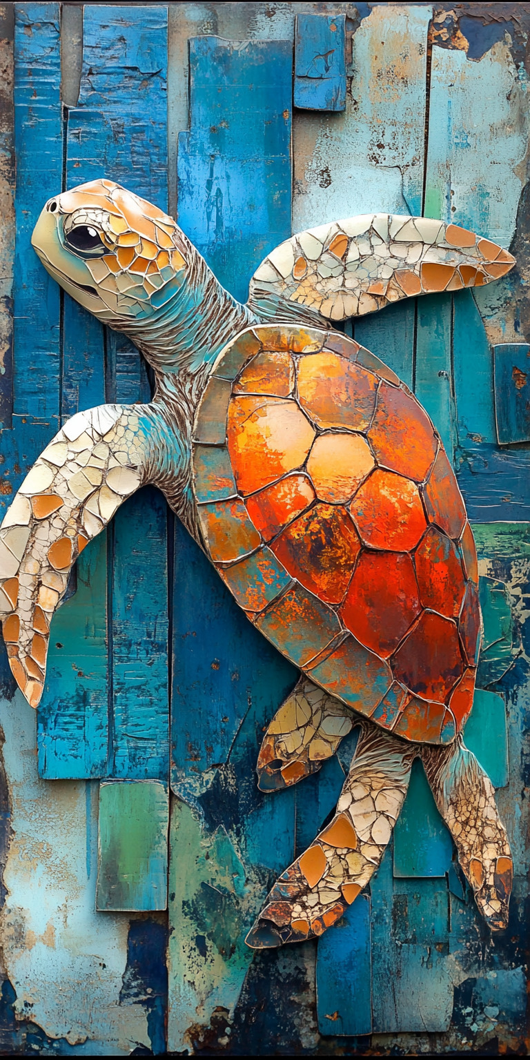 Fond d'écran tortue pour mobile 4