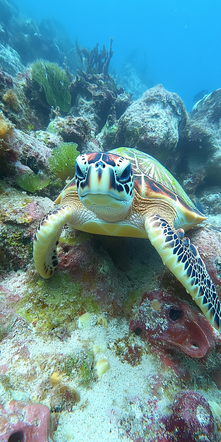 Fond d'écran tortue pour mobile 6