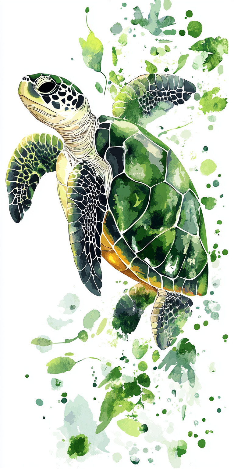 Fond d'écran tortue pour mobile 9