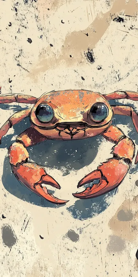 fond d ecran crabe pour mobile 4