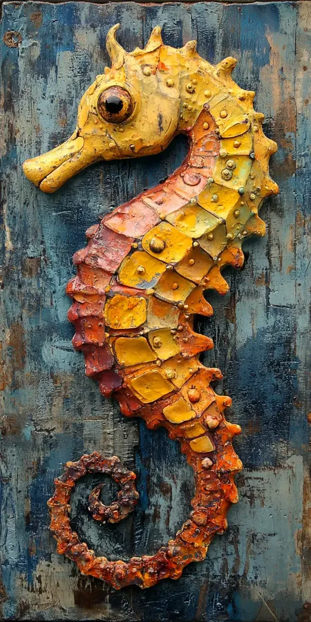 fond d ecran hippocampe pour mobile 7