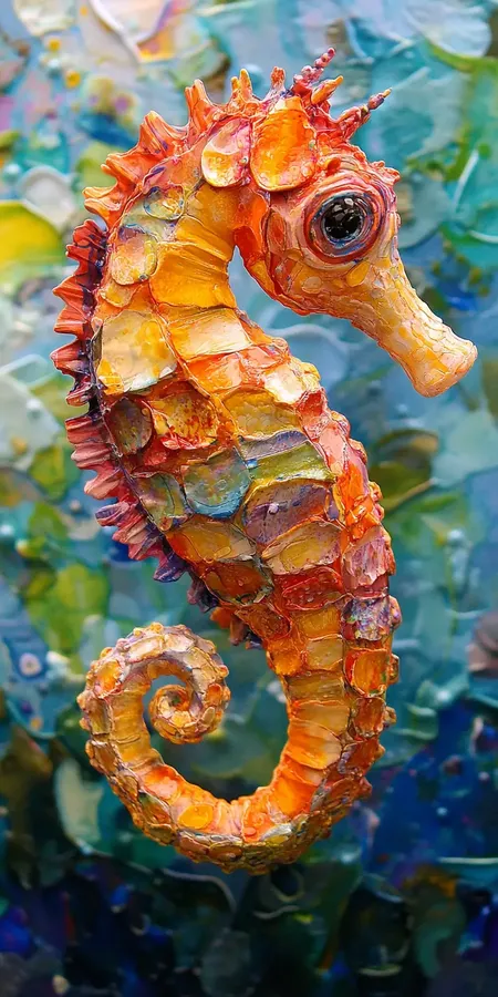 fond d ecran hippocampe pour mobile 8