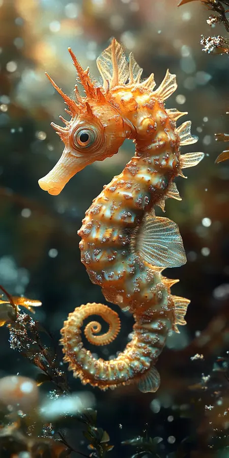 fond d ecran hippocampe pour mobile 9