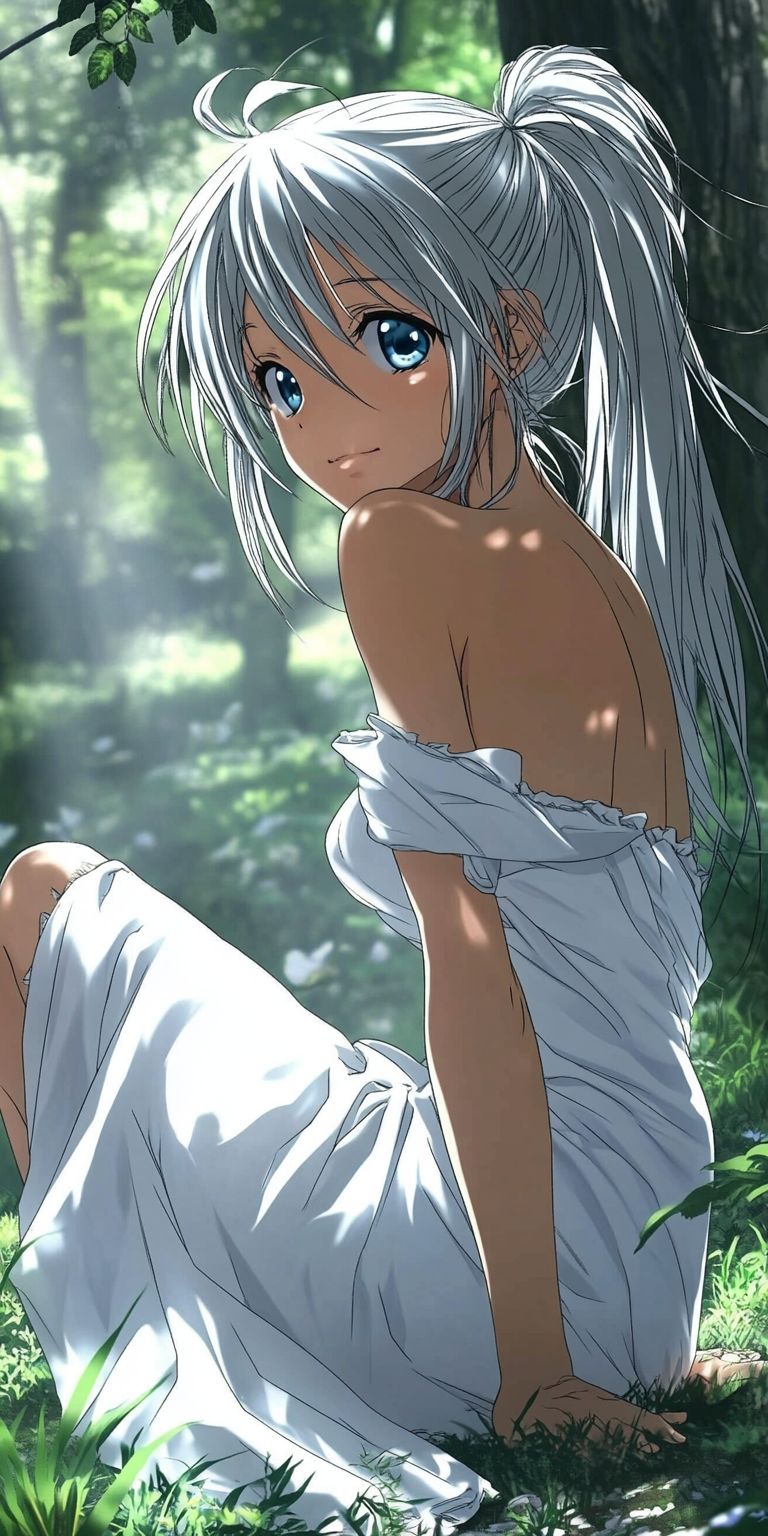 Fond d'écran anime girls pour mobile 11