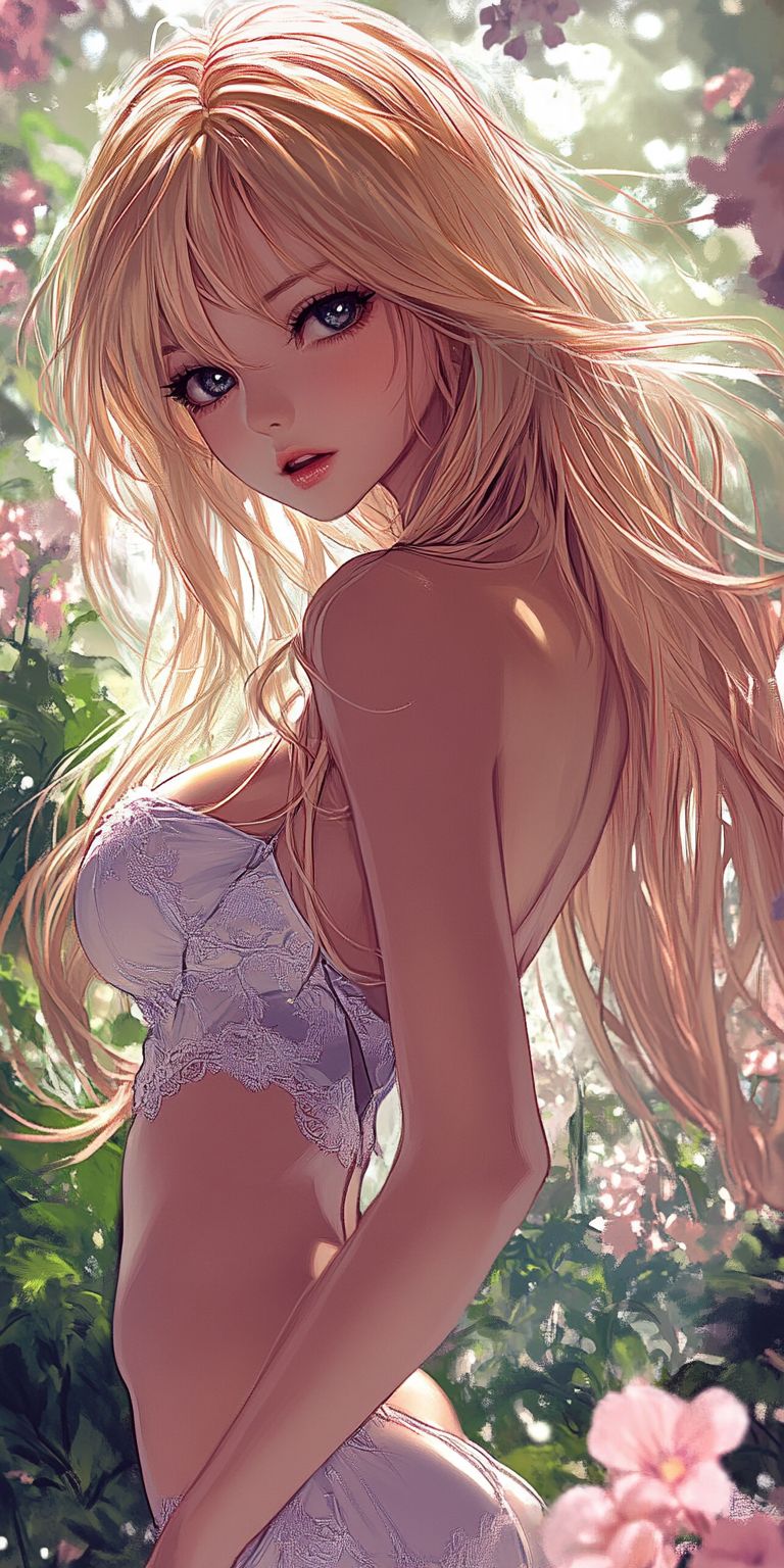 Fond d'écran anime girls pour mobile 31