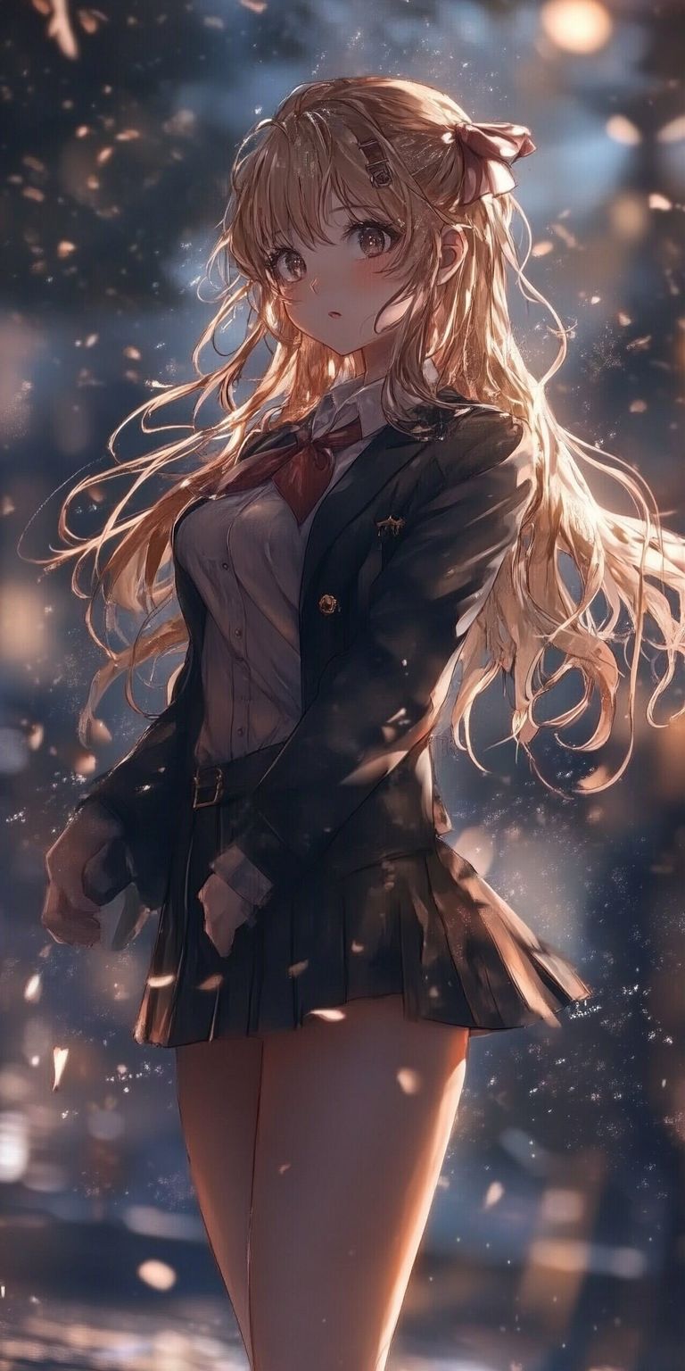 Fond d'écran anime girls pour mobile 47