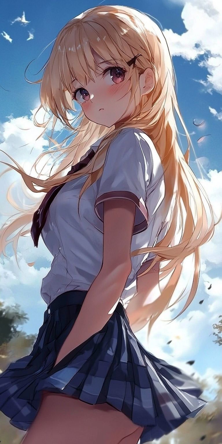 Fond d'écran anime girls pour mobile 48