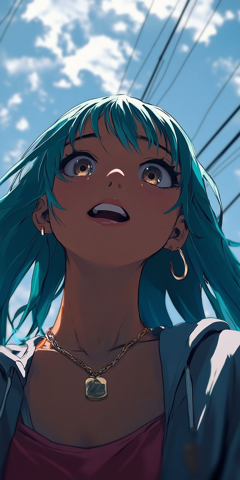 Fond d'écran anime girls pour mobile 63