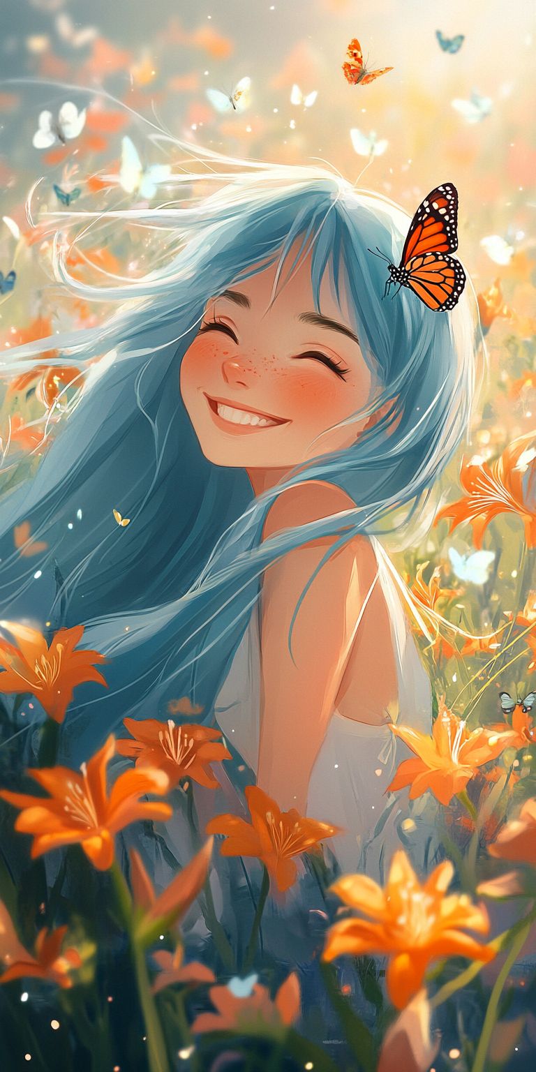 Fond d'écran anime girls pour mobile 78