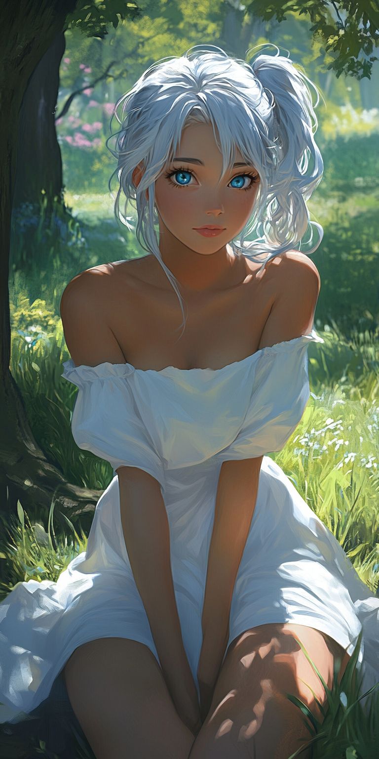 Fond d'écran anime girls pour mobile 9