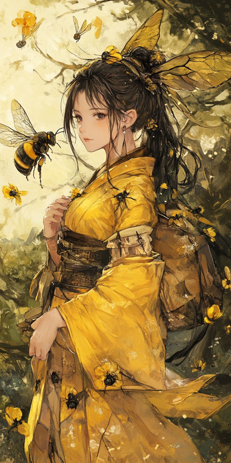 Fond d'écran anime girls pour mobile 92