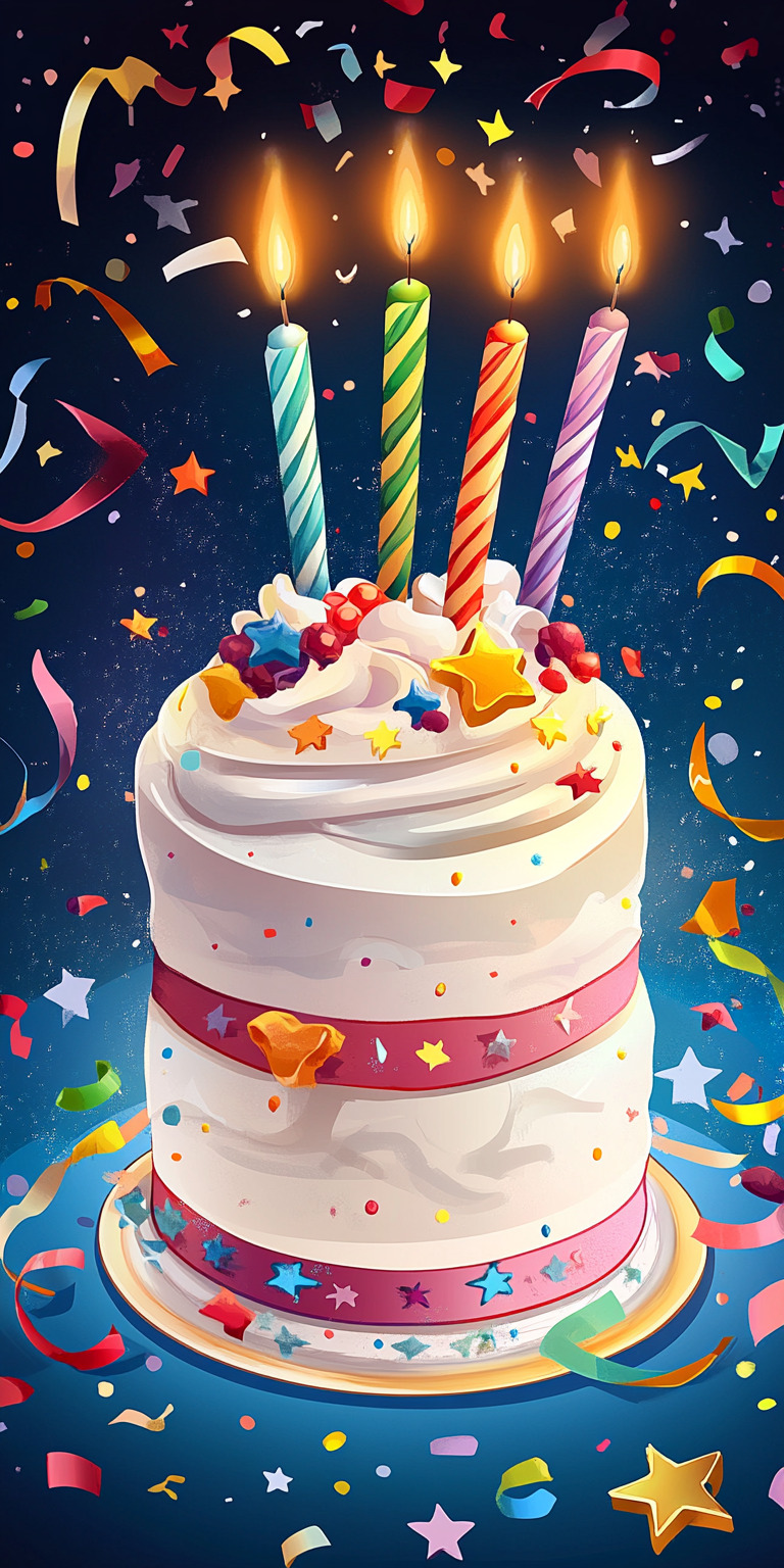 Fond d'écran anniversaire pour mobile 31