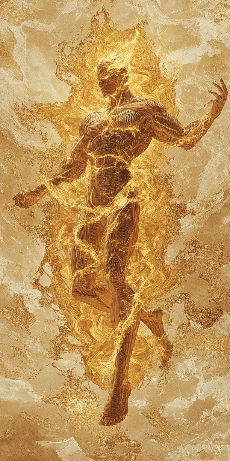 fond d ecran mobile abstrait creation noir et or par ange-lina 112