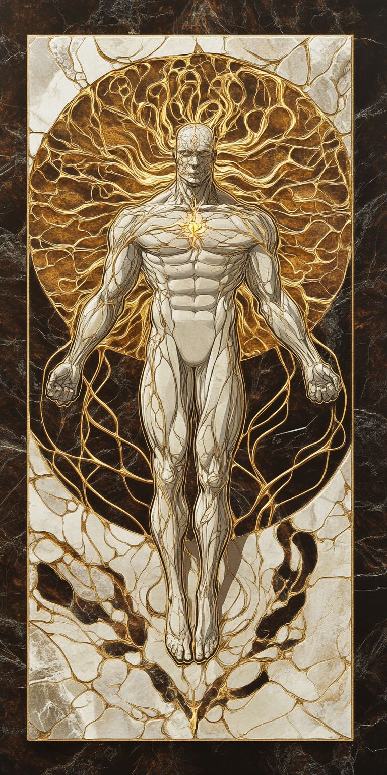 fond d ecran mobile abstrait creation noir et or par ange-lina 27