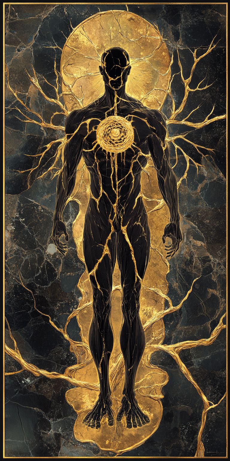 fond d ecran mobile abstrait creation noir et or par ange-lina 31