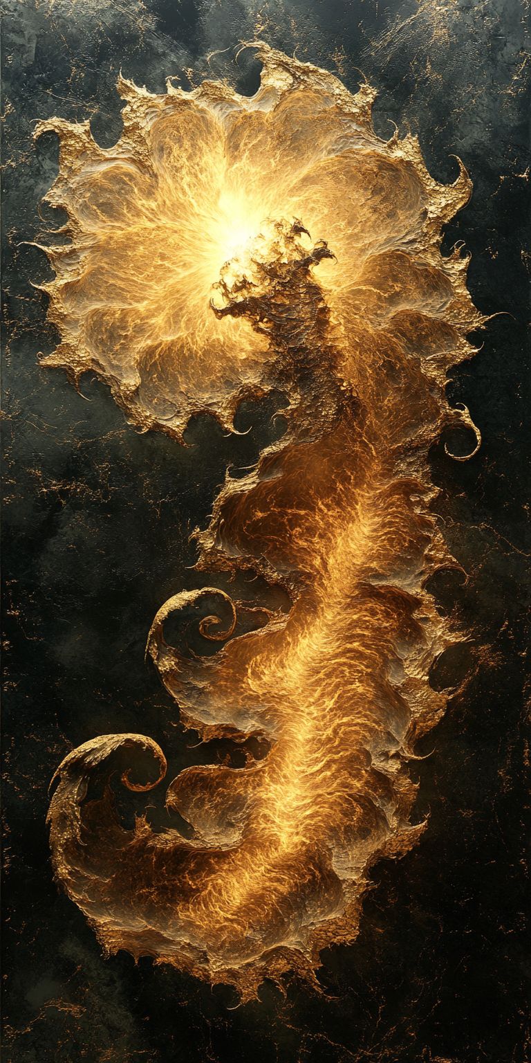 fond d ecran mobile abstrait creation noir et or par ange-lina 38