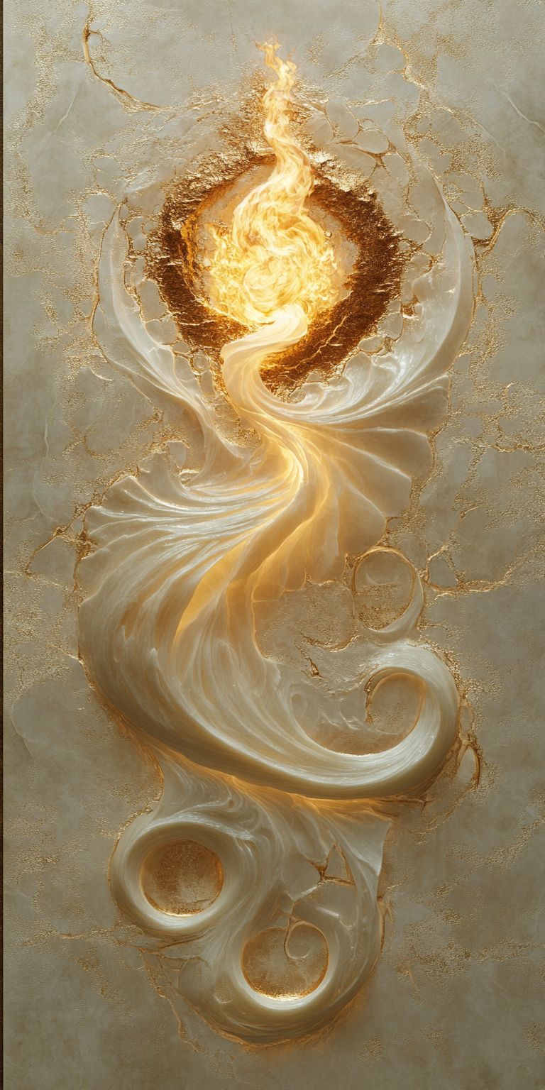 Fond d'écran mobile abstrait creation noir et or par ange lina 47