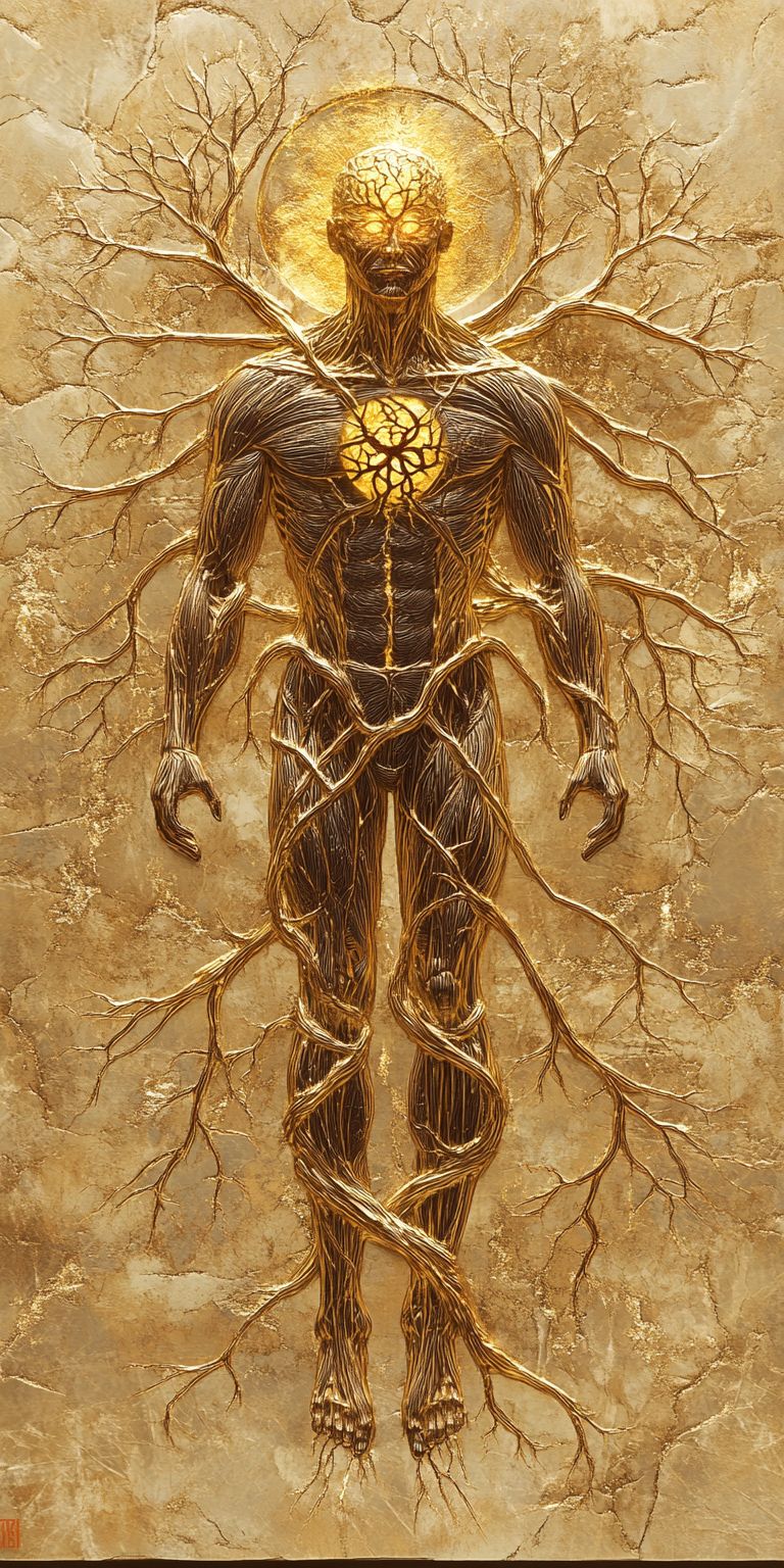 fond d ecran mobile abstrait creation noir et or par ange-lina 6