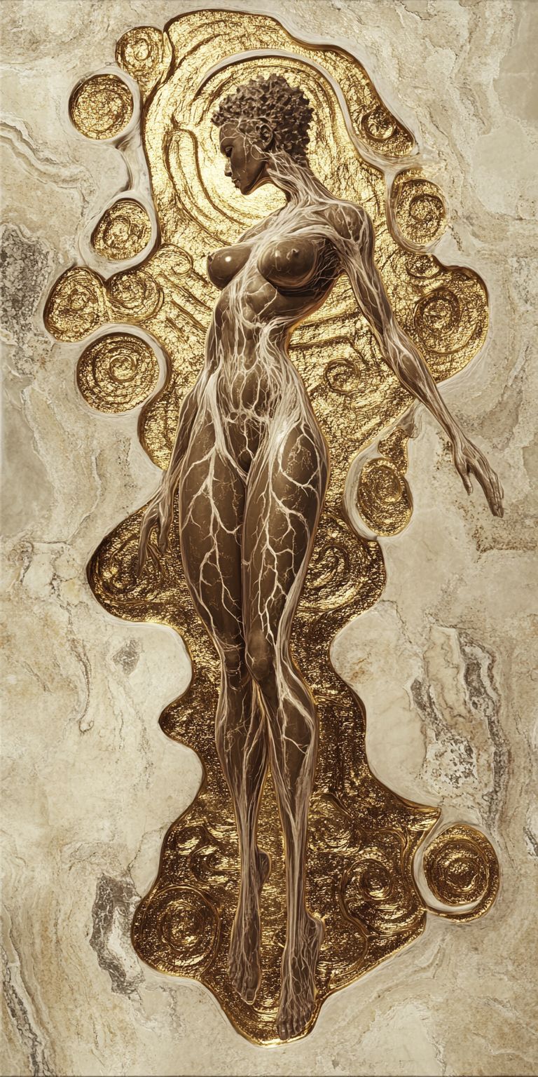 fond d ecran mobile abstrait creation noir et or par ange-lina 74