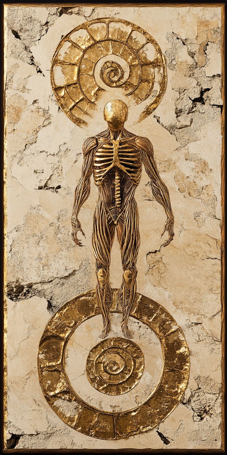 Fond d'écran mobile abstrait creation noir et or par ange lina 83