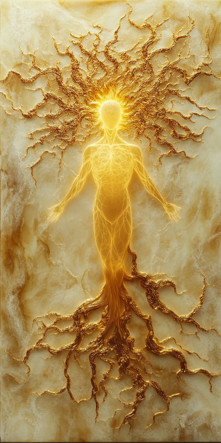 fond d ecran mobile abstrait creation noir et or par ange-lina 9