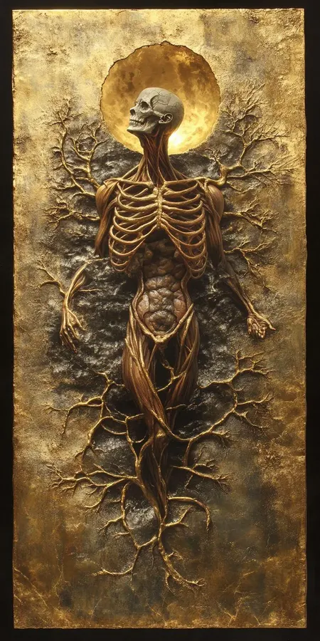 fond d ecran mobile abstrait creation noir et or par ange-lina 28