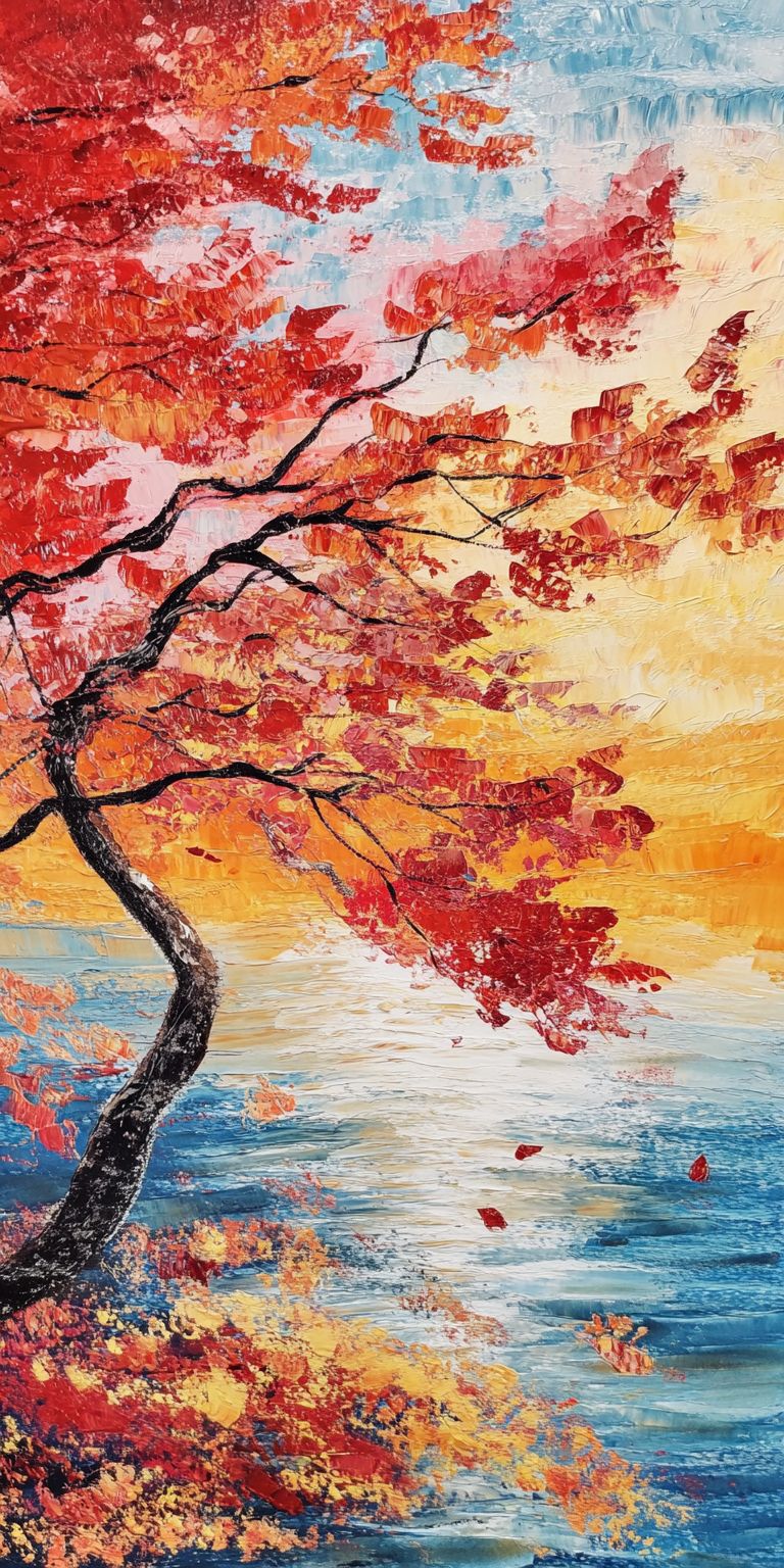 Fond d'écran automne pour mobile 1