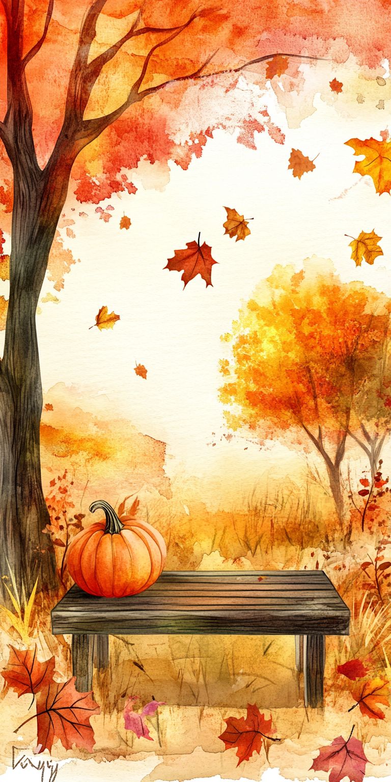 Fond d'écran automne pour mobile 39