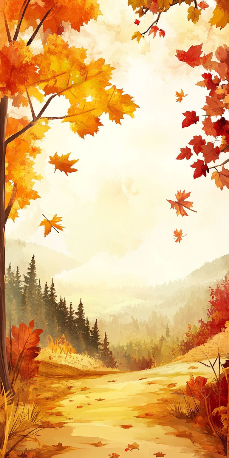 fond d ecran automne pour mobile 45