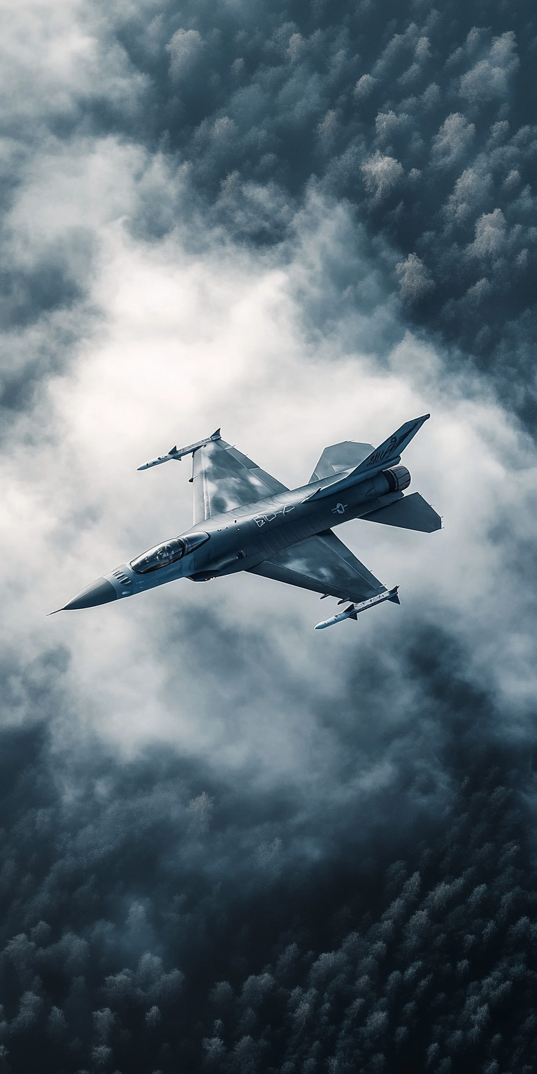 Avion de chasse fond d'écran mobile 18