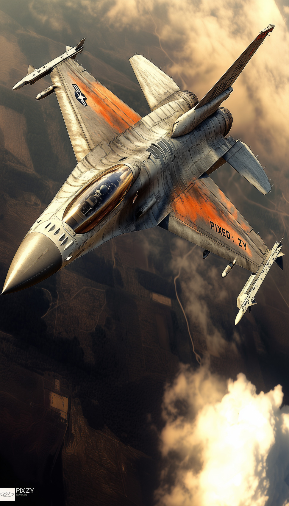 avion de chasse fond d ecran mobile 22