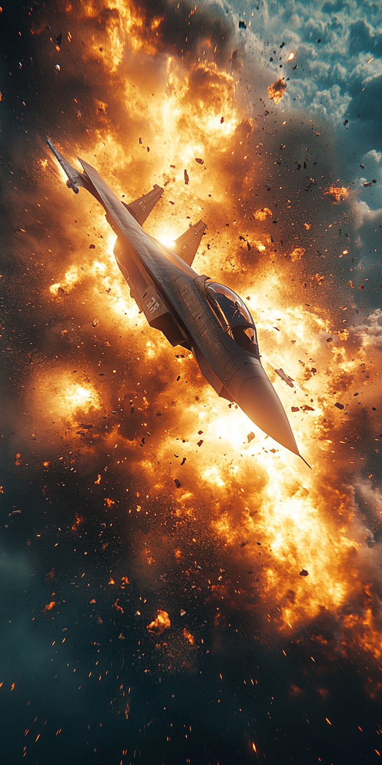 Avion de chasse fond d'écran mobile 4