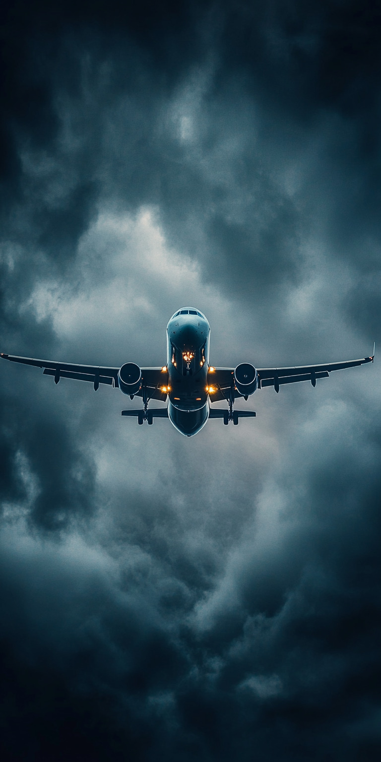 Fond d'écran mobile avion de ligne 1