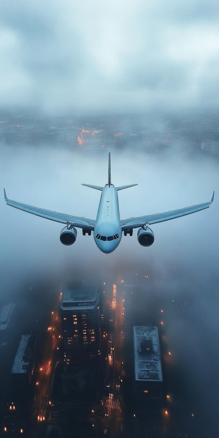 Fond d'écran mobile avion de ligne 10