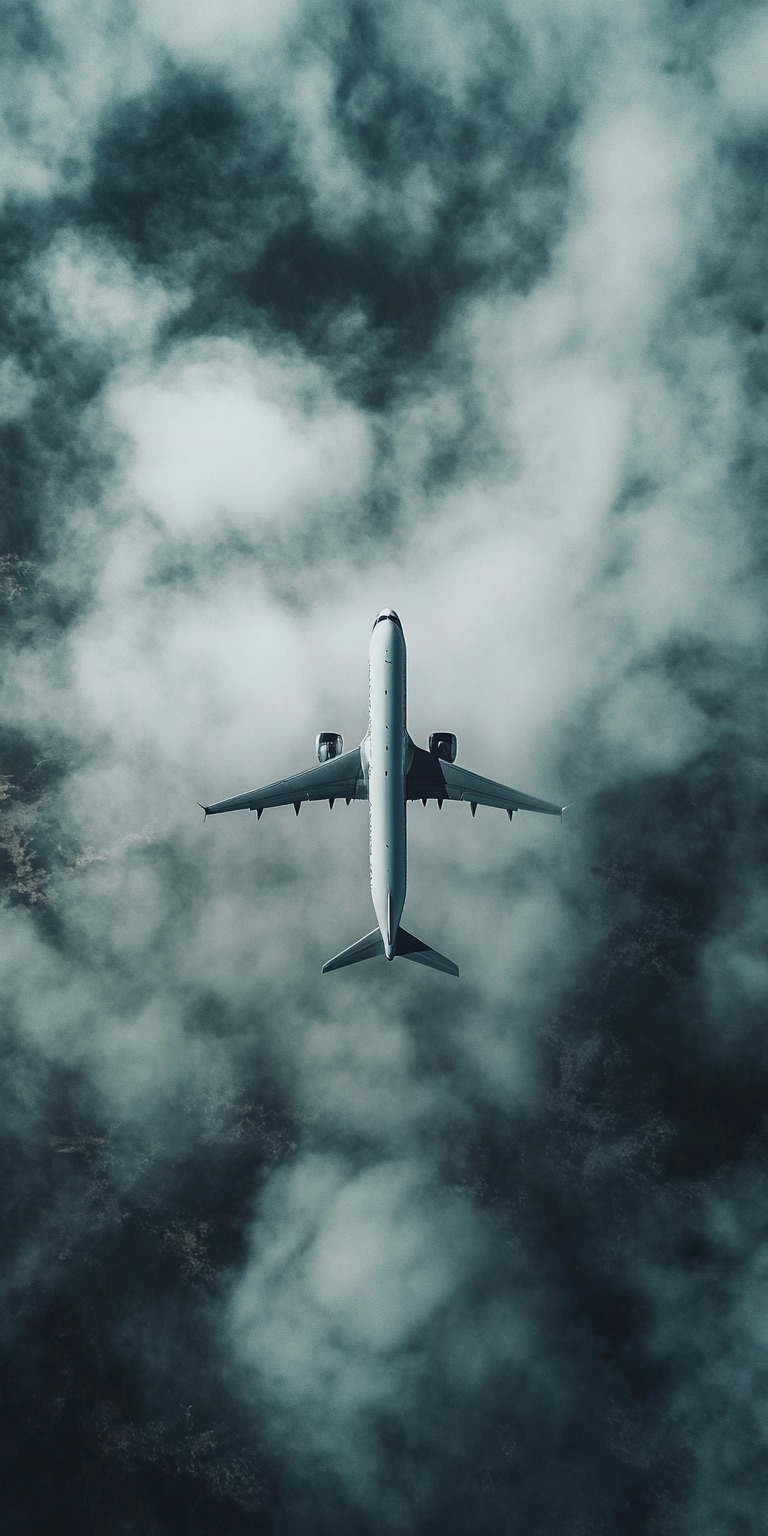 fond d ecran mobile avion de ligne 3