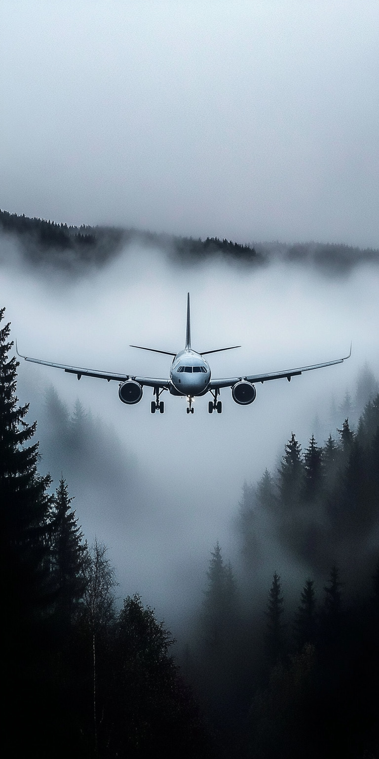 Fond d'écran mobile avion de ligne 5