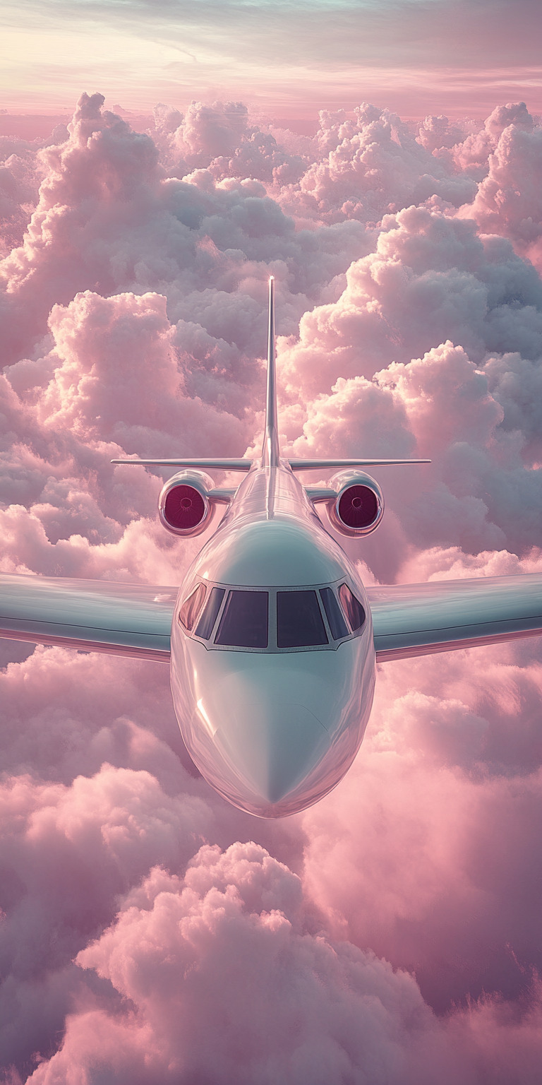 Fond d'écran mobile avion de ligne 8