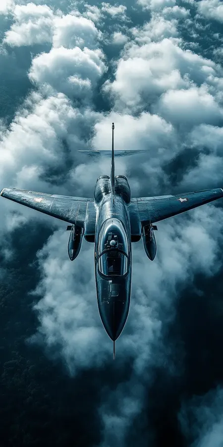 Avion de chasse fond d'écran mobile 35