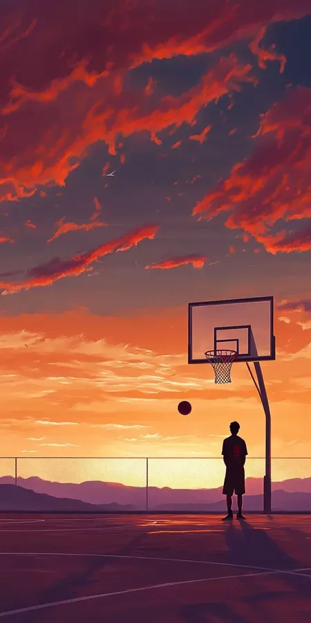 Fond d'écran basket pour mobile 48