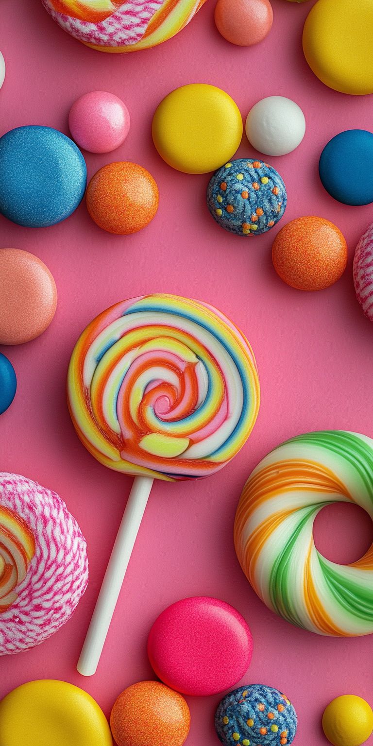 Fond d'écran bonbons pour mobile 14