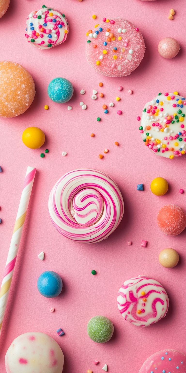 Fond d'écran bonbons pour mobile 15