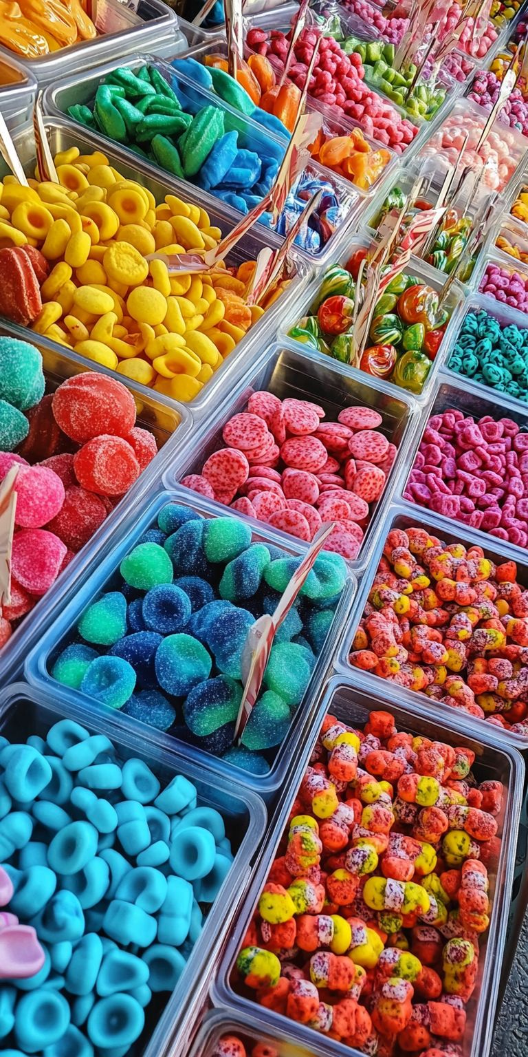 Fond d'écran bonbons pour mobile 3
