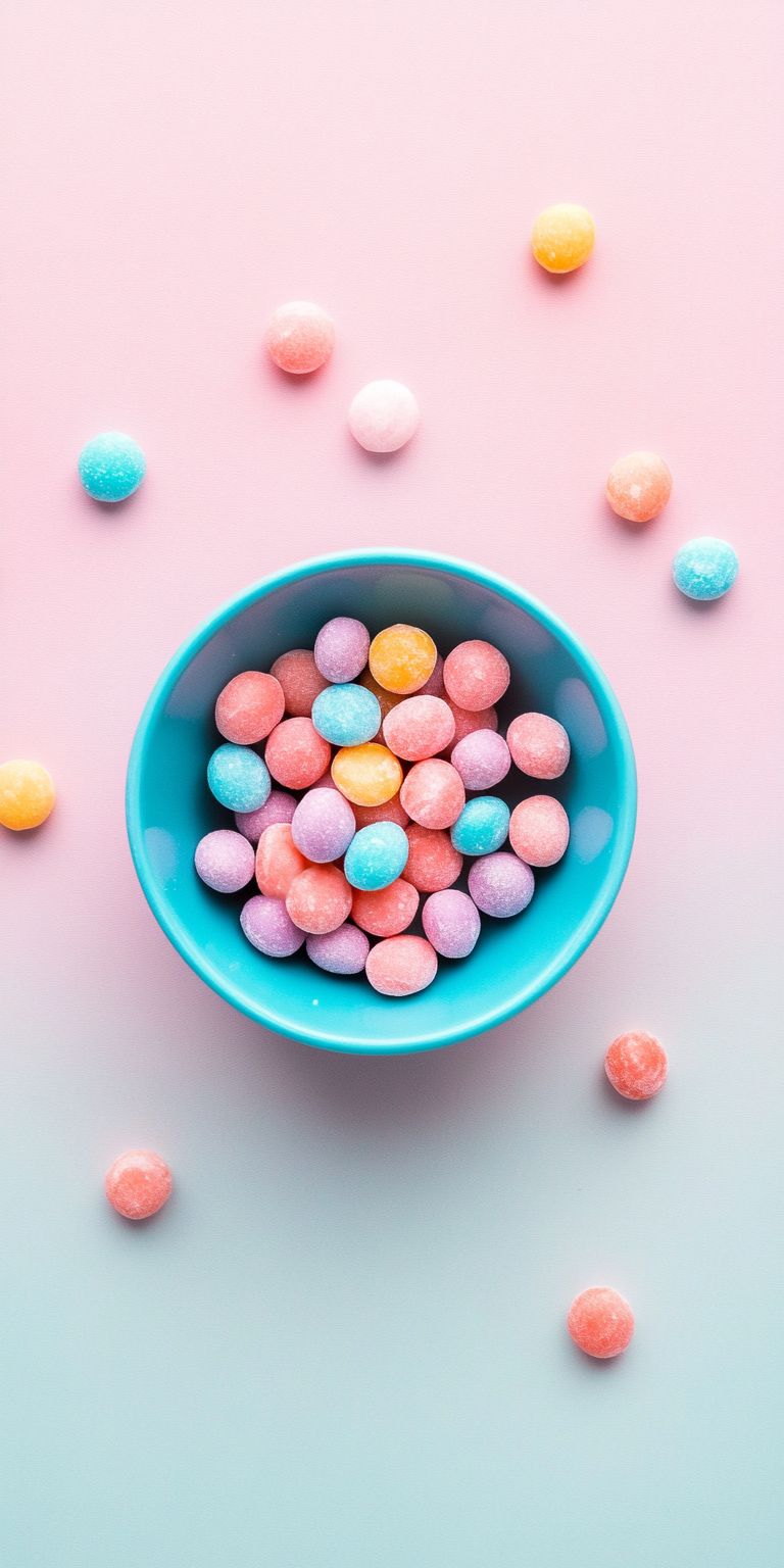 Fond d'écran bonbons pour mobile 34