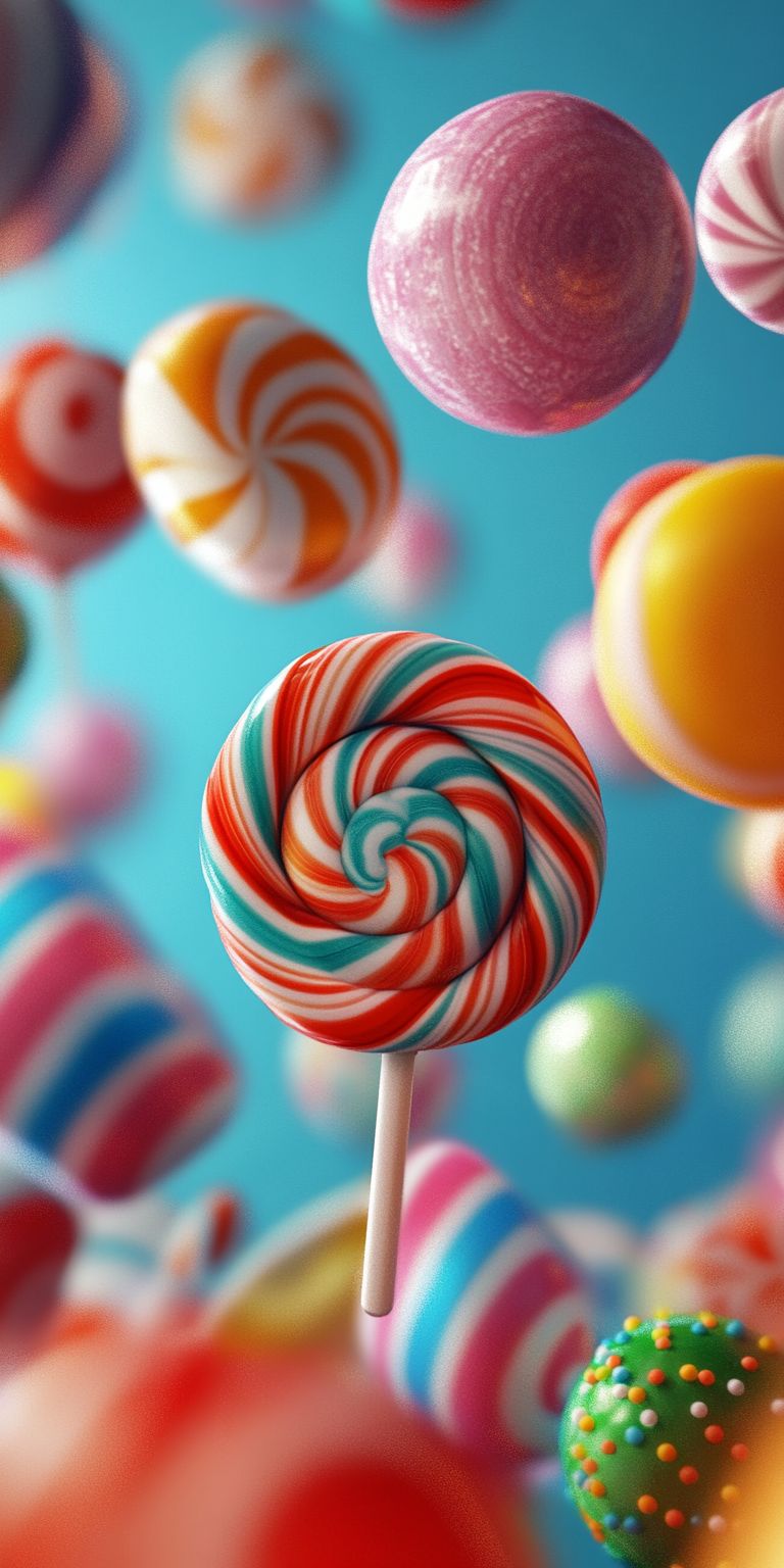 Fond d'écran bonbons pour mobile 39